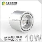 NEW DESIGN CE RoHS CCT Adjustable Halo Reflector CRI 99Ra UNIQUE Lamp Bulb Sharp COB Dimmable 10W LED Spotlight