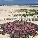 Mandala Roundie Towel Wholesale Tapestry Round Beach Throw Yoga Mat Bohemian Boho Ethnic Home Deocr Roundie Round Mandala thumbnail-2