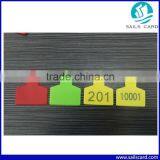 50*42mm Small Goat Sheep Ear Tags for Food Traceability