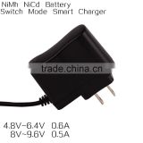 Constant current smart 3.6V polymer charger nimh battery charger