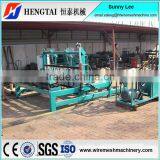 Anping Hengtai Semi Automatic Mine Sieving Mesh Weaving Machine/Crimped Wire Mesh Machine