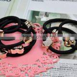 Fashion Women Cute Black Elastic Hair Bands Girl Hairband Hair Rope Gum Rubber thumbnail-3