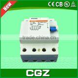 High Quality Control Advanced Electromagnetic Leakage Protector With 4p