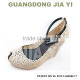 jelly sandals, high heel sandal, fashion lady sandal