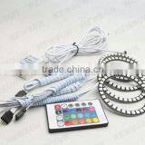 Factory Discount Price 90mm RGB Led Angel Eyes Rings 12V Multicolor Led Halo Ring Light for All Car Angel Eyes Headlight thumbnail-5