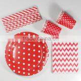 Happy Birthday Beautiful Wave Party Plates