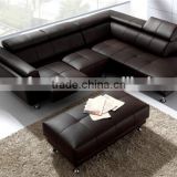 heated leather sofa
