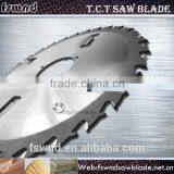 Fswnd High Accuracy Tungsten Carbide Tipped Circular Saw Blade With Rakers for Cutting Solid Wood thumbnail-3