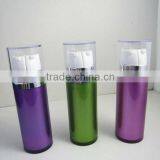 Dual Tube Plastic Cosmetic Bottle With ABS Material