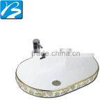 Best Sale Ceramic Bathroom Hand Wash Small Basin thumbnail-1