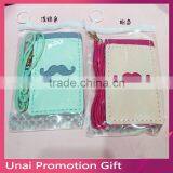 Cartoon PVC Credit Card Holder Keyring Key Chain Sleeve Set Bus Card Case Bag Birthday Gifts thumbnail-1