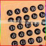 Alphabet Round Dome Epoxy Stickers for Childrens thumbnail-3
