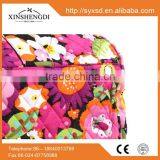 Best Selling Fashion Portable Women's Big Quilted Cotton Large Beach Bag thumbnail-6