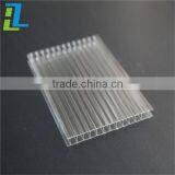 Twin Wall PC Hollow Sheet Milk White Polycarbonate Hollow Board/Panel/Sheet