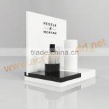Acrylic Makeup Counter Display Cosmetic Display Showcase
