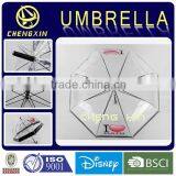 Hot Sale High Quality Apollo Poe Plastic Rain Umbrella With Logo