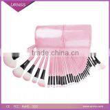 32pcs Pink Synthetic Makeup Brushes Set thumbnail-2