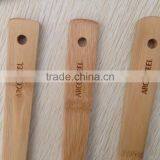 Bamboo/wooden Cooking Utensils Set With Printed Brand Logo thumbnail-2
