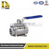 China high quality stainless steel 3 way ball valve