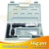 17pcs 1/2" Air Impact Wrench Kit, Pneumatic Wrench