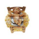 2.75" Long Baby Jesus Religious Christmas Nativity Figurine thumbnail-1