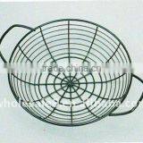 Round Staineless Steel Bbq Topper Wok thumbnail-1