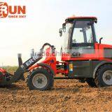 Qingdao Everun Mini Garden Loader 1.0 Ton Small Wheel Loader With Forks thumbnail-5