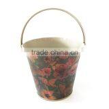 Chemical/paint Metal Tin Pail With Lock Ring Lid and Handle thumbnail-5