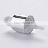 Good Quality Cream Pump With Silver Aluminum Collar thumbnail-5