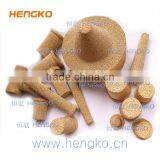 Micro Bronze Powder Sintered Porous Bronze Oil Cone Filter thumbnail-3