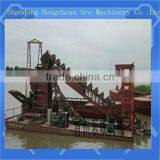 Sand Gold Excavating Bucket Dredger Ship thumbnail-1