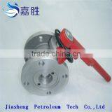 Factory Supply Aluminium Flange Ball Valve With Handle thumbnail-5