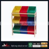Multi Colors 3 Tier MDF Kids Toy Cabinet thumbnail-1