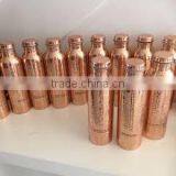 Handmade Joint Free Leak Proof Pure Copper Hammer Water Bottle Travel Good Health Yoga thumbnail-4
