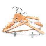 Hotsale High Quality Wholesale Colored Wooden Cloth Hanger thumbnail-1