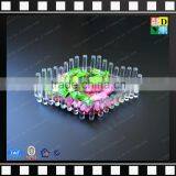 Hot Sale Acrylic Fruit Tray Snakes Tray in Food Grade From Shenzhen Yidong thumbnail-6