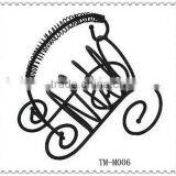 Single Iron Metal Crafts Wine Bottle Holder Wine Rack thumbnail-1