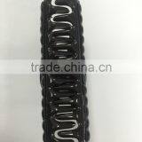 2016 Big Black Beautiful Rhinestone Floral Hair Clips Plastic Hairpin for Women thumbnail-3