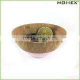 Bamboo Salad Bowl Chic Bamboo Fruit Bowl Homex BSCI/Factory