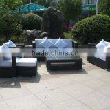 Fashionable Patio Wicker Sofa Set thumbnail-3
