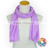Baby Girls Solid Color Knitted Scarf Cheap Fashion Winter Chiffon Scarf thumbnail-4