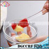 NBRSC Different Types of Kitchen Utensil Silicone Spatulas With Transparent Handle Set of 6 thumbnail-3