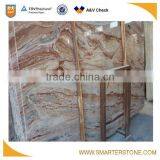 Red Marble With Random Vein New Cutted With Own Factory