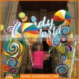 Giant Decorative Lollipop Fiberglass Made For Display thumbnail-2