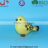 BSCI Audit Factory Lovely Painted Craft Kids Gifts Ceramic Birds for Home Decor thumbnail-2