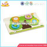 Wholesale Toddler Funny Wooden Stacking Triangle Blocks Toy Colorful Stacking Triangle Blocks Game W13E002 thumbnail-4