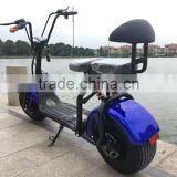 New products 2016 harley electric bike bicycle scooter with bluetooth back seat