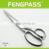 S8-1017 25cm 2Cr13 Stainless Steel Blade With Zinc Alloy Handle Scissors For Cutting Scissors thumbnail-1