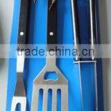 Kitchenworthy Outdoor 3 Pcs BBQ Utensil Sets