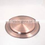 Wholesale Flat Bottom Elegant Seafood Tray/stainless Steel Salad Plate Set thumbnail-6